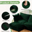 Ensemble de fauteuils rembourrés confortables avec repose-pieds pour un salon élégant et relaxant