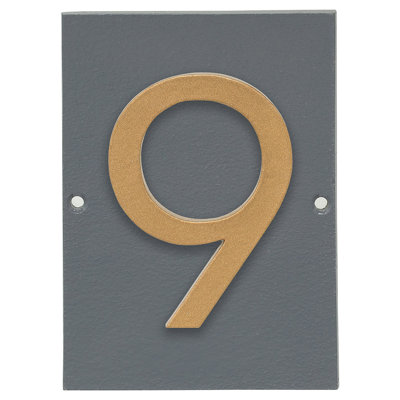 Plaque murale rectangulaire