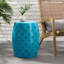 Table d'appoint 15 po bleue