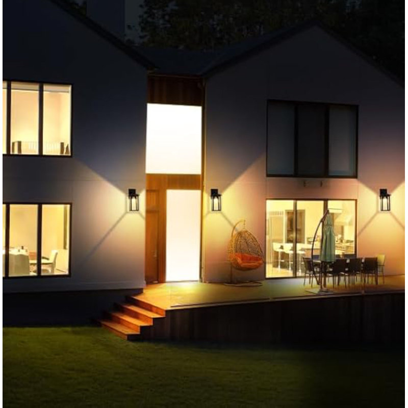 Matte Black 26.5cm H Outdoor Sconce
