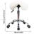 Adjustable Height Ergonomic Lab Stool with Wheels-1205419717