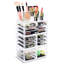 Ensemble de 4 organisateurs de maquillage et de bijoux en acrylique Eawood Home