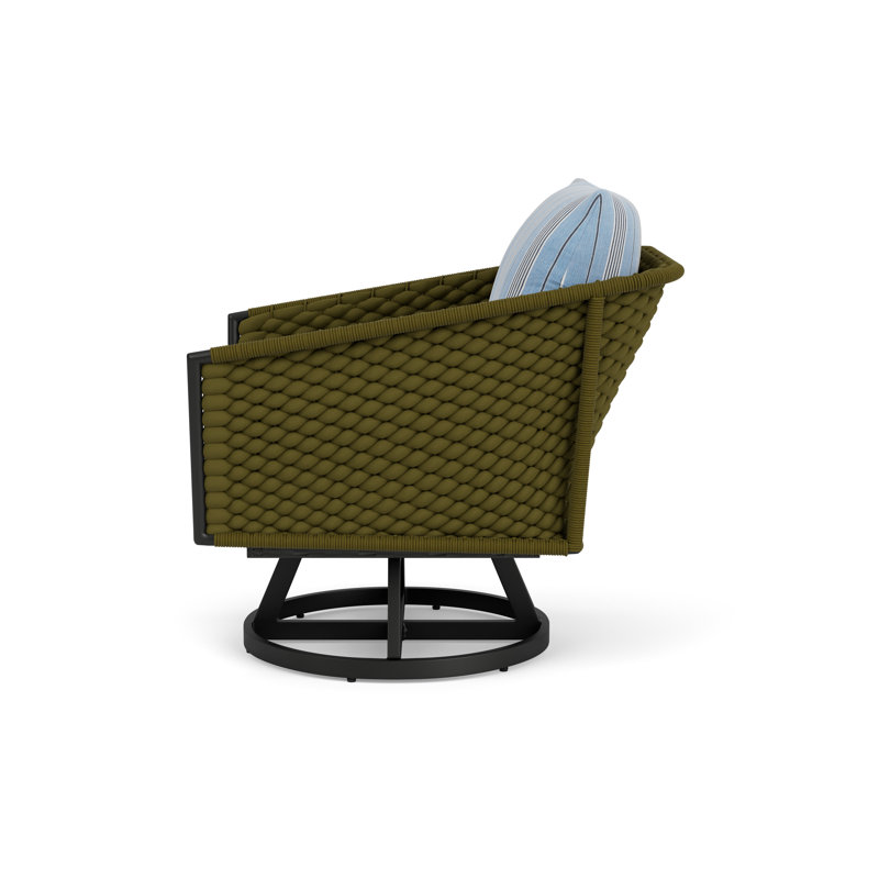 Escape Outdoor Swivel Lounge Chair, Hansen Sky