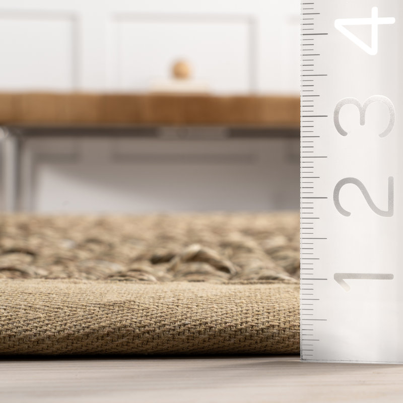 Aubrielle Classic Seagrass Area Rug, Runner 2'6"  x 8'