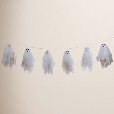 Lighted Ghost Halloween Decor