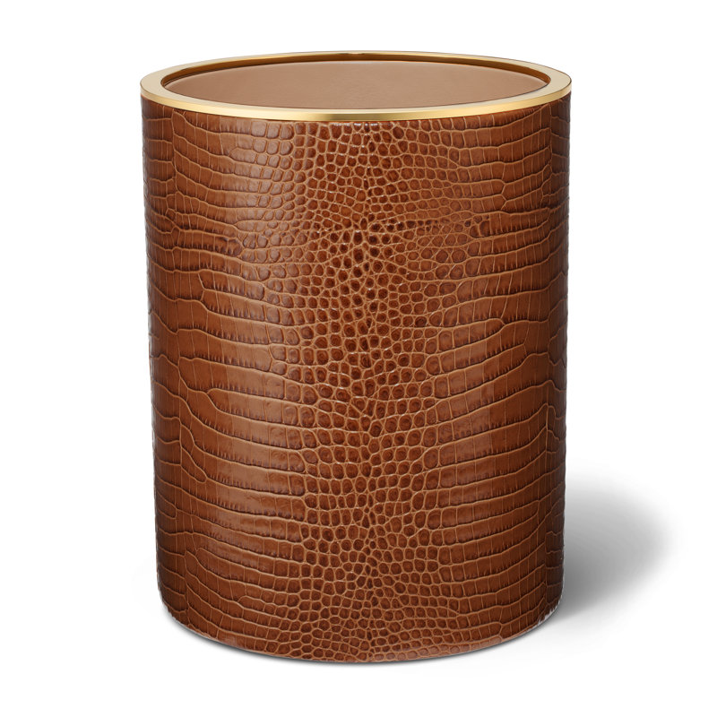 Classic 3 Gallons Waste Bin, Chestnut