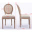 Chaise de salle à manger en bois massif