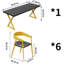 Table et chaises de style industriel