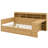 Wooden Daybed With Storage Shelves, Multi-Functional Bed With Two Storage Drawers And Study Desk-104039061