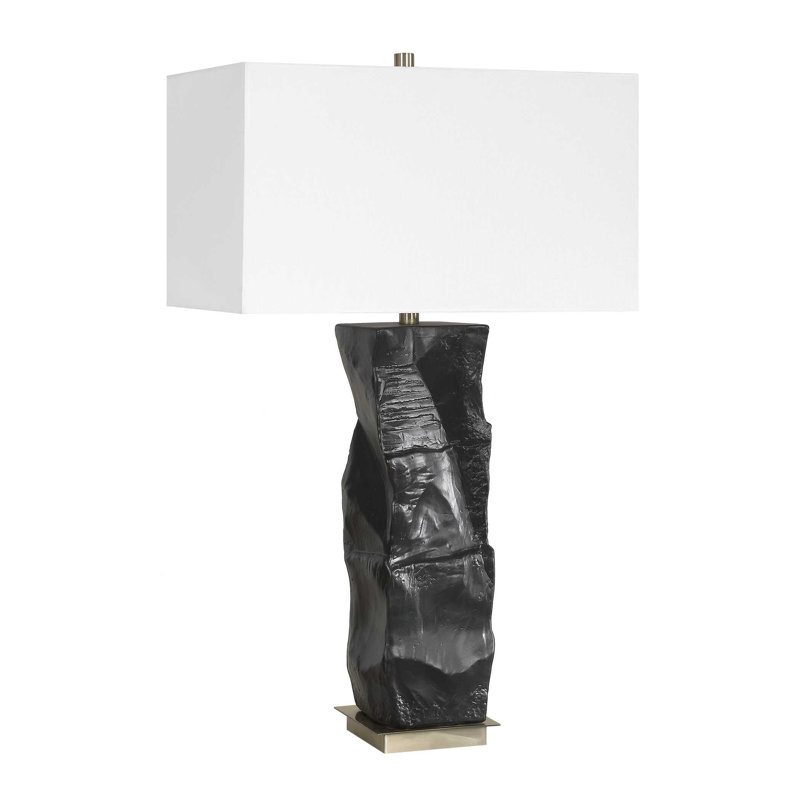 Lampe de table noire Uttermost Altaria