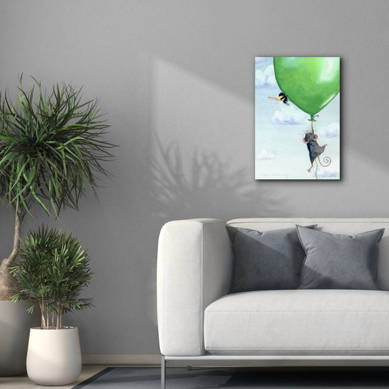 «Hi There» par Maggie Vandewalle, H 26 po x l 18 po x P 0,75 po