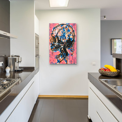 " Screaming Skull 1 " by Dean Russo