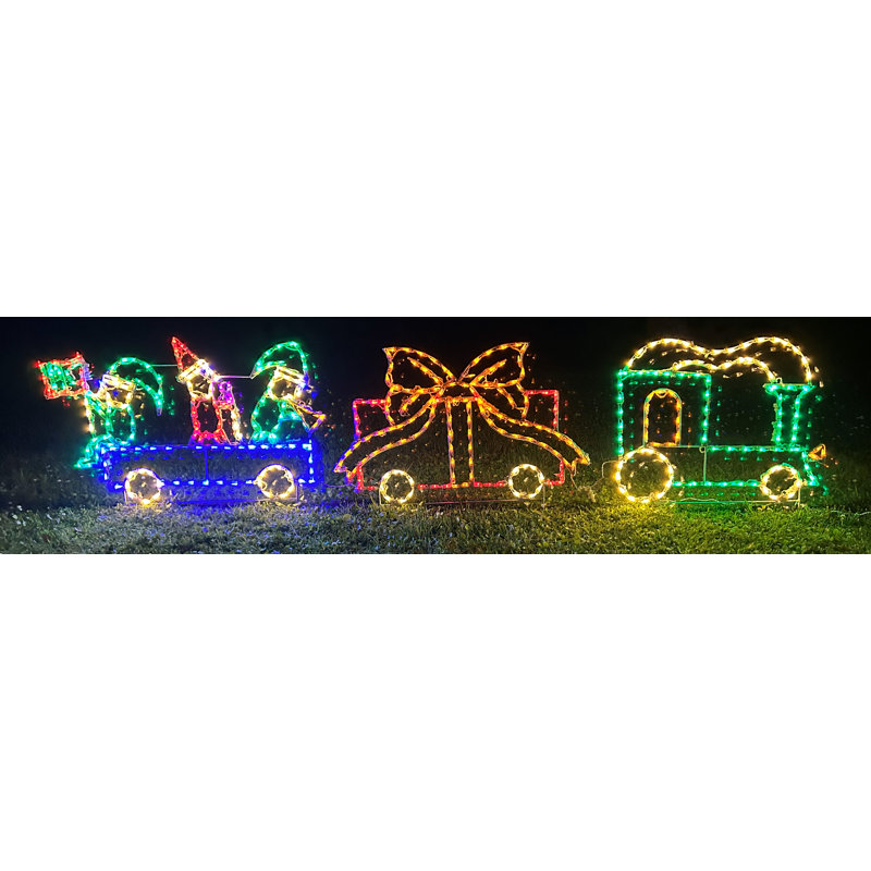Ensemble de train de Noël