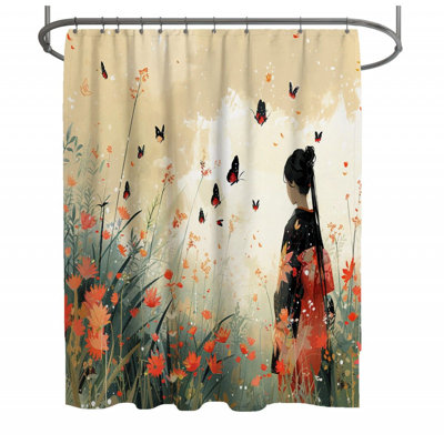 Trashun Shower Curtain
