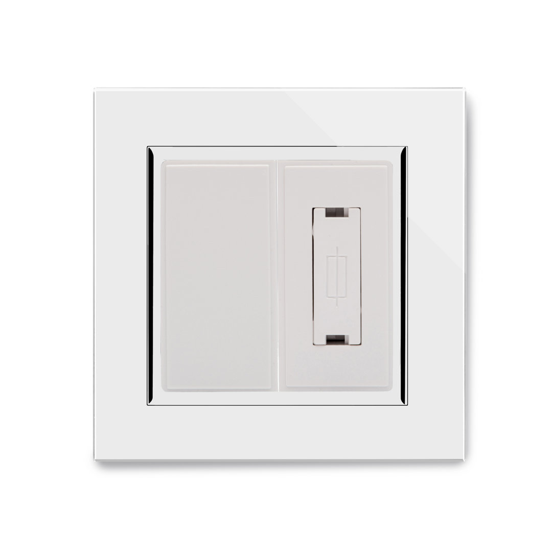 Crystal CT 13A SP Un-Switched Fused Spur Black