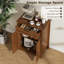 Buffet de 25,2 po de largeur avec tiroir et tablette réglable Tahara-129872420-129872424