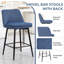 Ensemble de table de bar moderne avec tabourets 31,5 po Modern-144013934-144013931-144013845