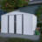 10X8 FT Outdoor Storage Shed, All Weather Metal Sheds With Lockable Doors, Tool Shed For Garden, Patio, Backyard, Lawn-123794458-123794460