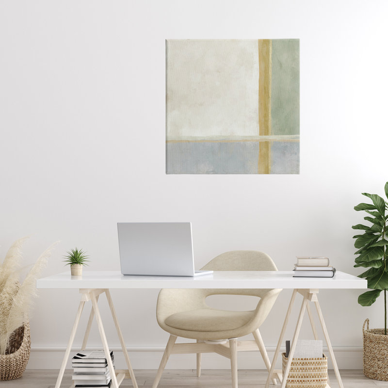 Toile neutre neutre, design par J: L Design, H 24 po x l 24 po