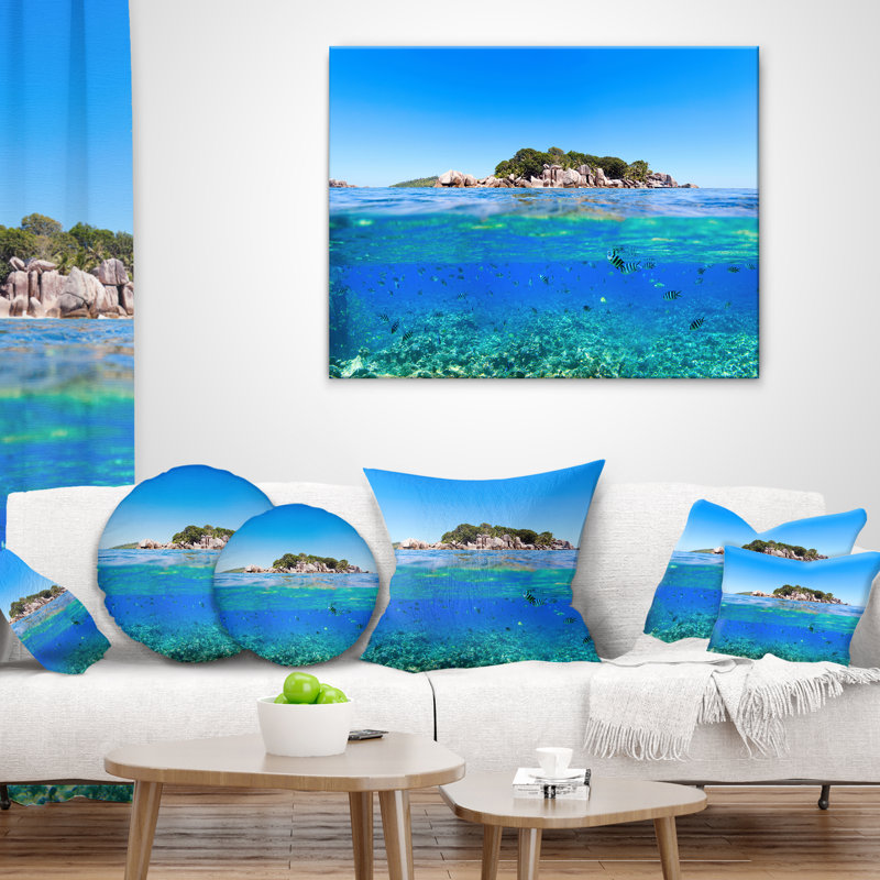 Coussin lombaire inférieur et supérieur the water seascape