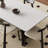 French vintage rectangular dining table set-102629570