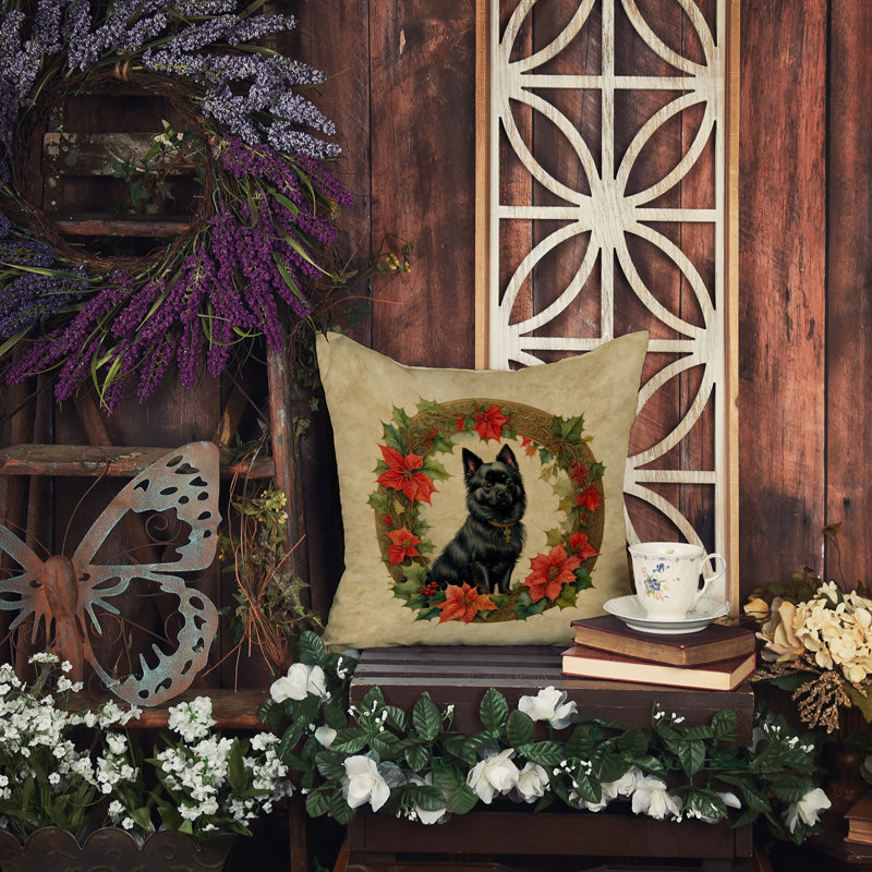 Coussin Christmas, 14 po x 14 po, Carré