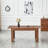 86.5" Extendable Rectangular Dining Table With 2 Drop Leaves And Solid Wood Legs, Seats 4-10