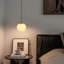 Luminaire suspendu en pierre de marbre Mid Century Modern