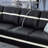 Bawan Faux Leather L-Shaped Sectional-2029014199-2029014198