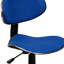  Chaise de bureau ergonomique et pivotante en tissu avec dossier et siège rembourrés-709034635