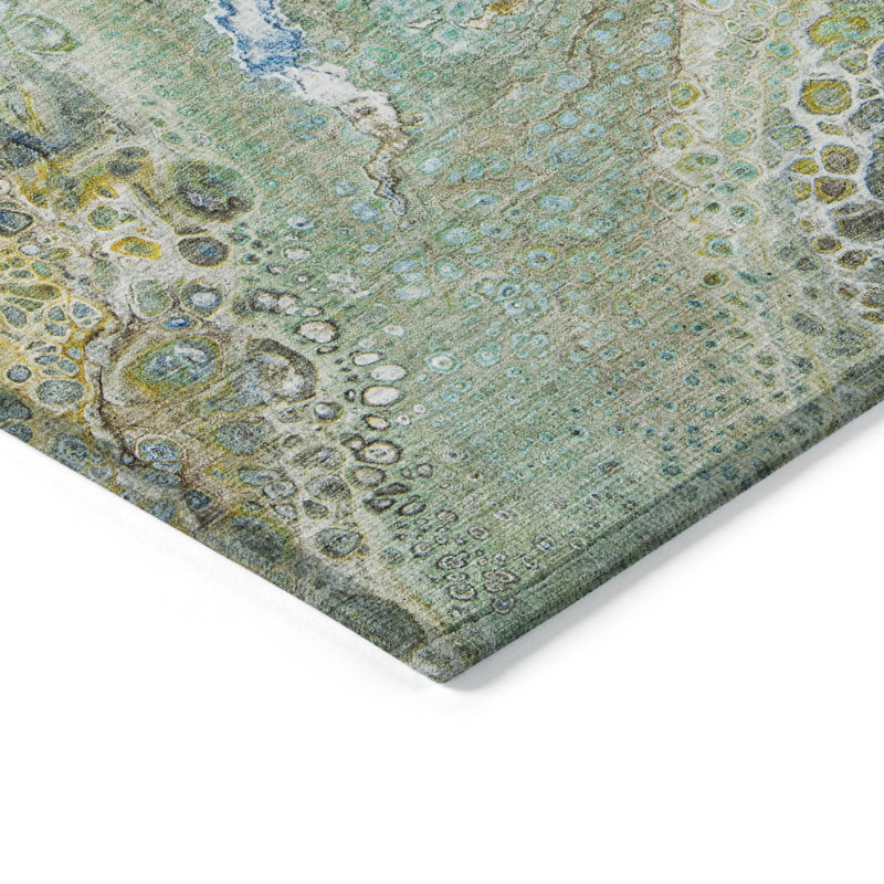 Tapis intérieur / extérieur Fayme, Tapis de couloir 2 pi 3 po x 7 pi 6 po