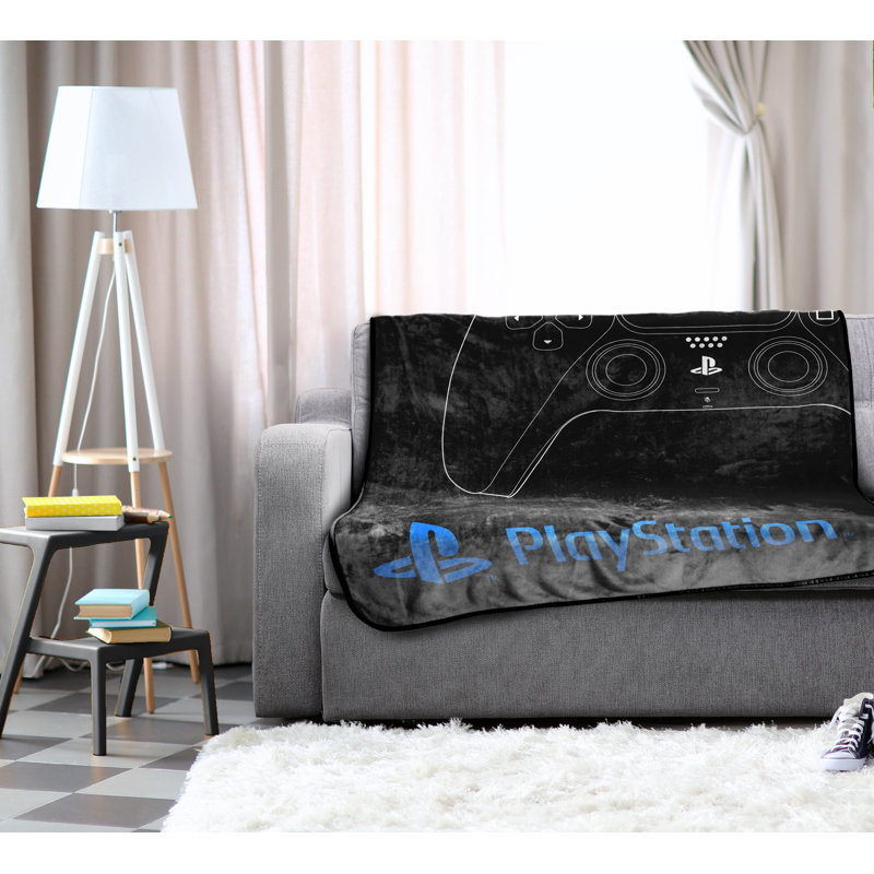 Jeté en soie Playstation
