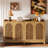 57" Sideboard Buffet Cabinet with Adjustable Shelves-1364718736