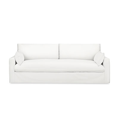 Luna 90"" Square Arm Slipcovered Sofa with Reversible Cushions -  Birch Lane™, 7CE3B743908446FF88C30ACA4FFDAC22