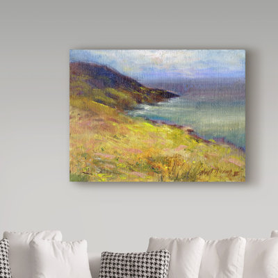 Galan «Ring Of Kerry, Ireland 4», reproduction de peinture acrylique sur toile tendue