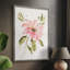 «One Pink Bloom I», reproduction encadrée - bois massif-1583807785