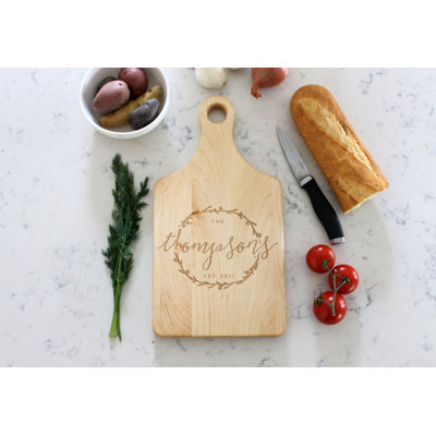 Etchey Maple Wood Cutting Board