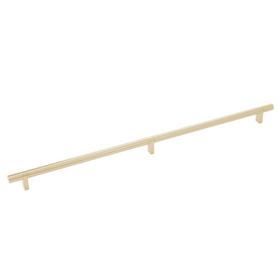 Poignée de meuble rectangulaire Emtek Select 20 "C-C, tige de bar rectangulaire, barre lisse