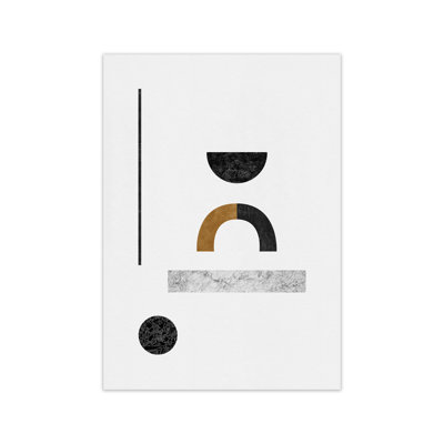 Orara Abstract Geometric III - Print