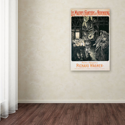 « the mastersingers of nuremberg », sur toile tendue