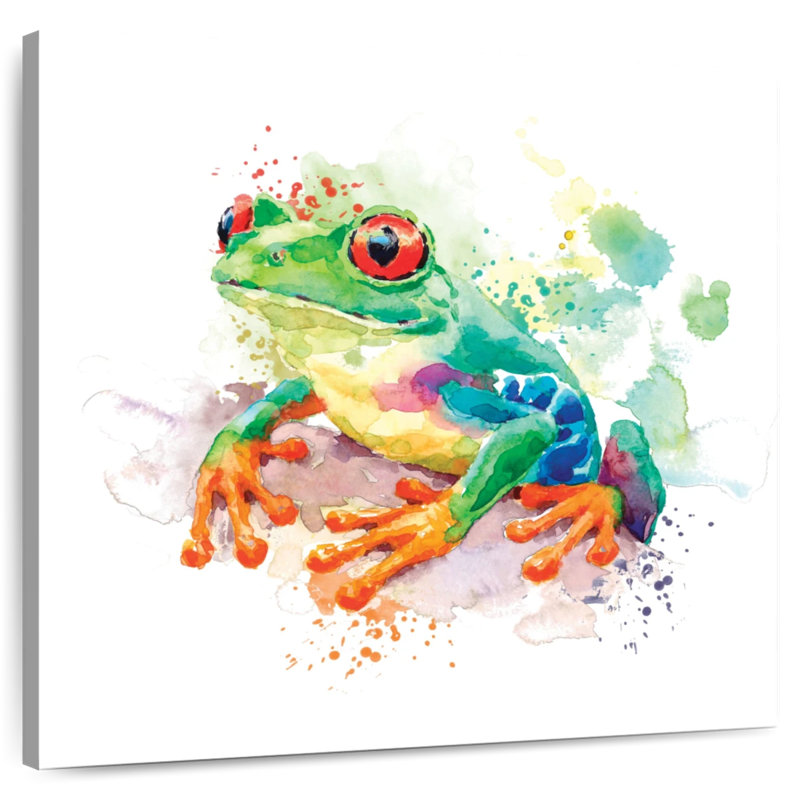 Crowle Tree Frog Splash, 33" H x 33" W