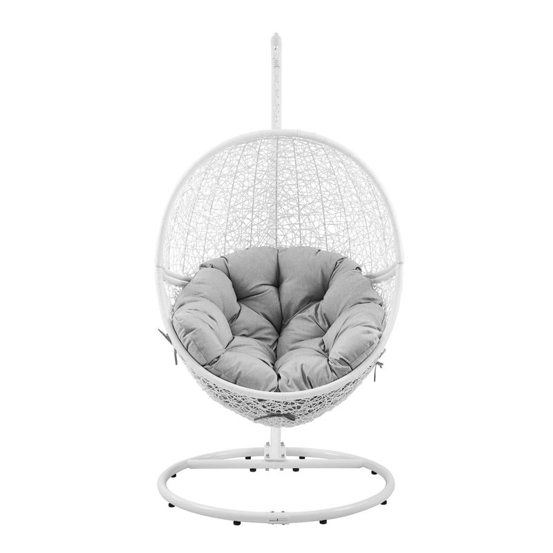 Balancelle d'extérieur Encase, gris, Blanc