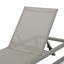 Ensemble de 2 chaises longues à cadre en aluminium durable avec dossier réglable et filet respirant pour un confort extérieur-2058237713