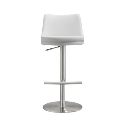Swivel Adjustable Height Stool by Ebern Designs