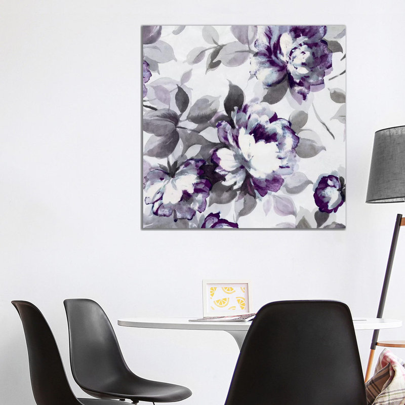 Scent Of Plum Roses II by Wild Apple Portfolio - Gallery-Wrapped Canvas Giclée on Canvas, 93.98 cm H x 93.98 cm W