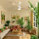52 In. 3 Reversible Blades Adjust Height Ceiling Fan With Dimmable Led Light & Remote Control