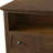 28.3" W 2-Drawer End Table with Charging Station-79191117