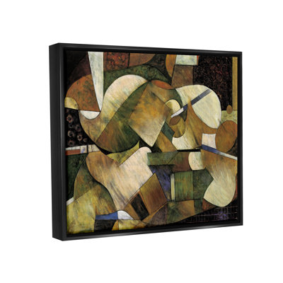 " Layered Shapes Cubism Arrangement " by Jonathan Parsons
