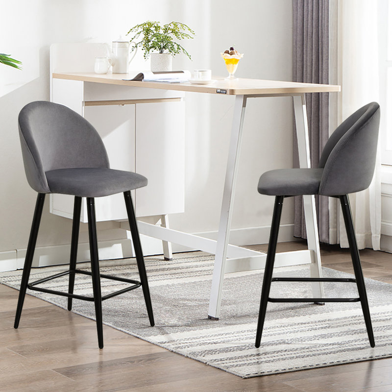 Woodworth Counter Stool, Grey