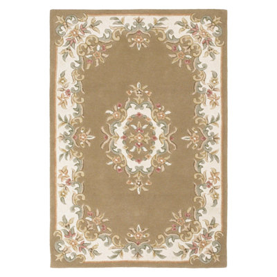 Corn Oriental Wool Hand Woven Area Rug